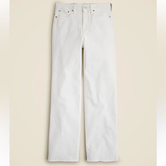 J Crew Slim Wide Leg Jeans 32 - Picture 7 of 15